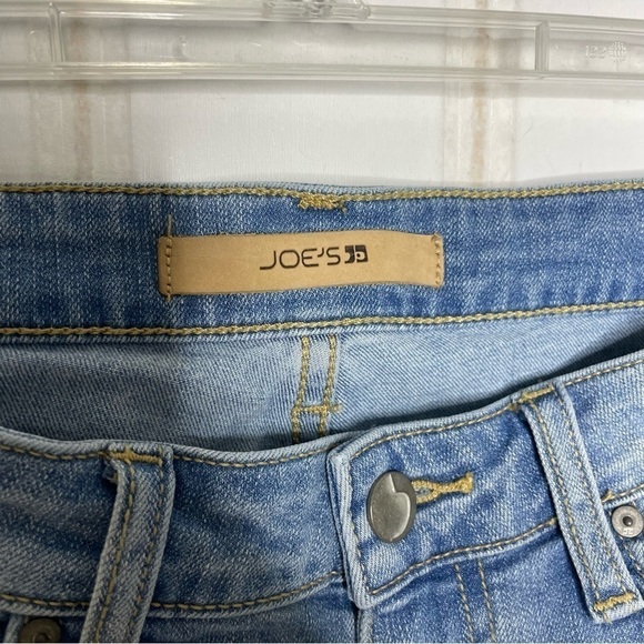 Joe’s Jeans The Icon Mid Rise Skinny Ruffle Ankle Percy - Picture 10 of 12